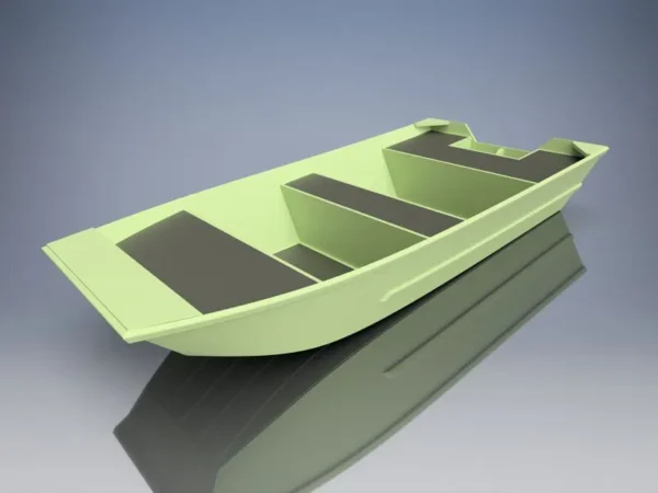 11 Foot (3.35m) Plywood Jon Boat Plans
