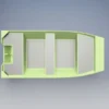 11 Foot (3.35m) Plywood Jon Boat Plans