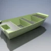 11 Foot (3.35m) Plywood Jon Boat Plans