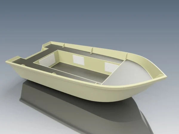 12 Foot (3.65m) Plywood Utility Skiff Plans