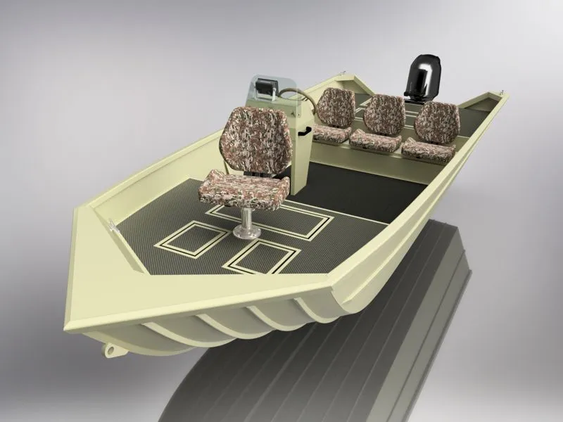 1760 Aluminum Jon Boat Plans with side console