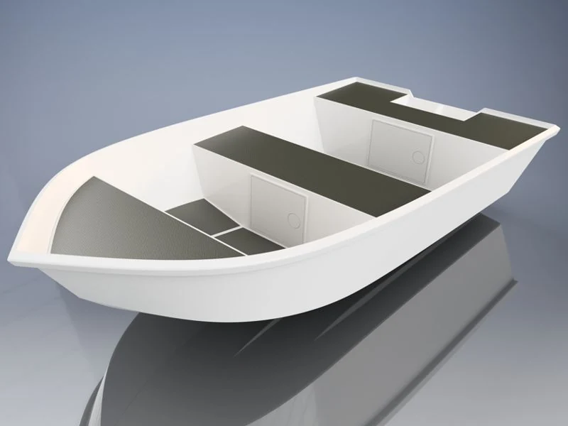 10 Foot (3,0m) Plywood Utility Skiff Plans