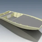 1648 Plywood Jon Boat – Long Deck