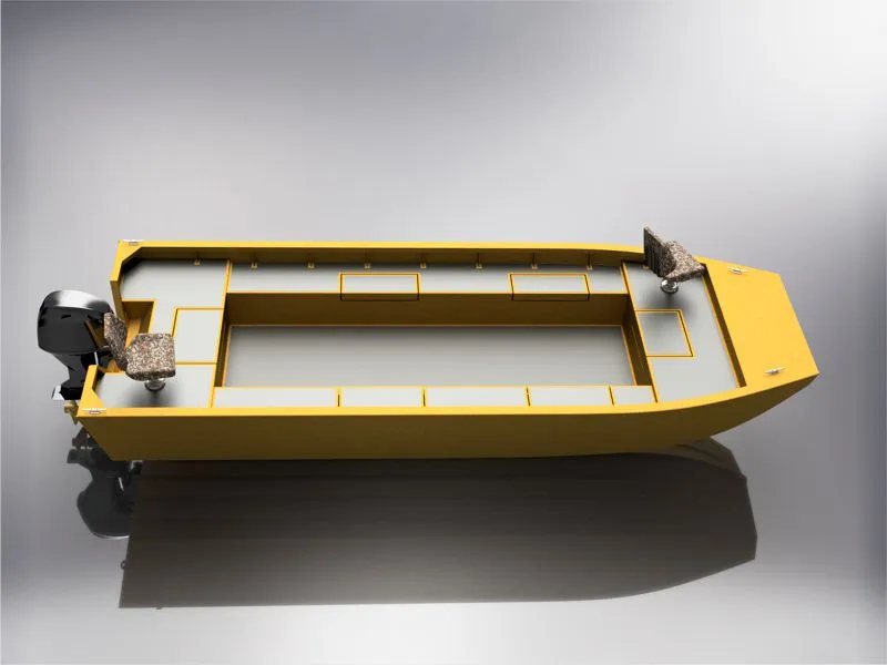 2070 Aluminum Jon Boat Plans