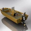 2070 Aluminum Jon Boat Plans with Center Console