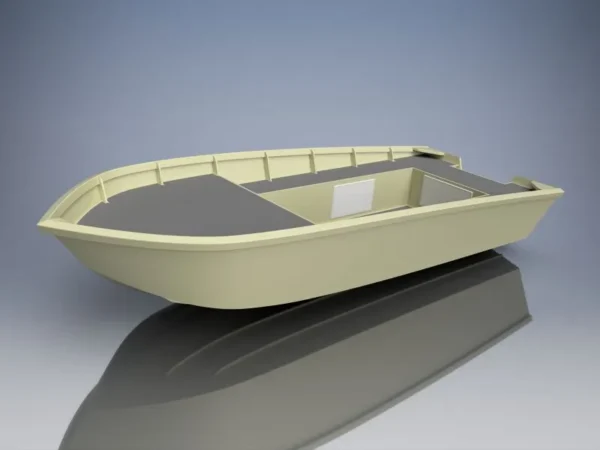 14 foot (4.22m) Plywood Utility Skiff Plans